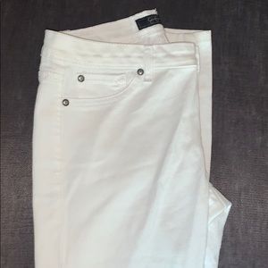 White Jessica Simpson Skinny Jeans